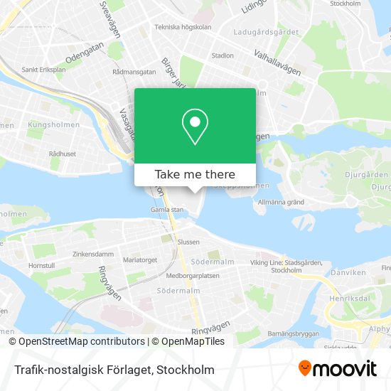 Trafik-nostalgisk Förlaget map