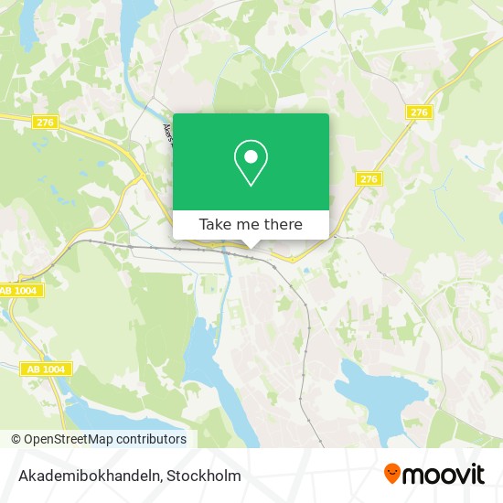 Akademibokhandeln map