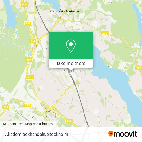 Akademibokhandeln map