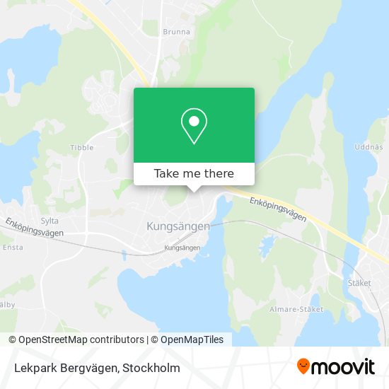 Lekpark Bergvägen map