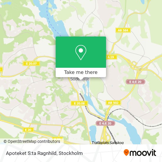 Apoteket S:ta Ragnhild map