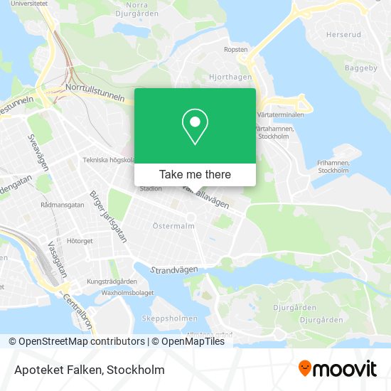 Apoteket Falken map