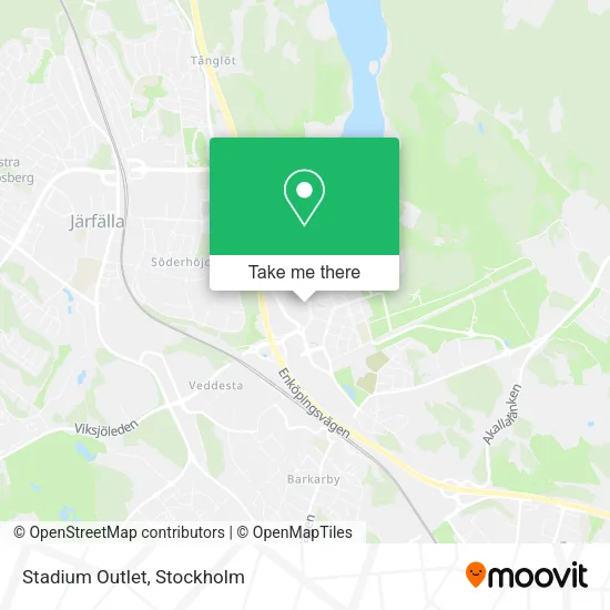 Stadium Outlet map