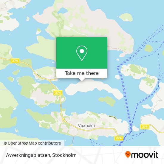 Avverkningsplatsen map