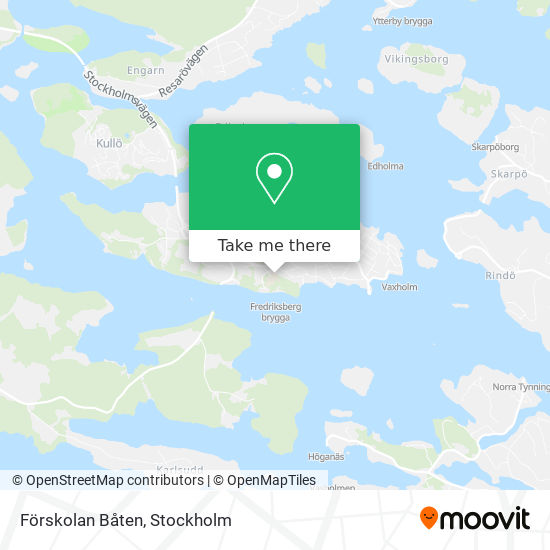 Förskolan Båten map