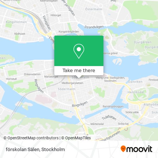 förskolan Sälen map