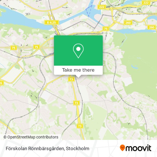 Förskolan Rönnbärsgården map