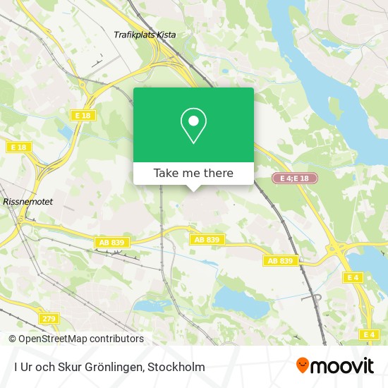 I Ur och Skur Grönlingen map