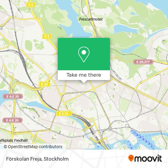 Förskolan Freja map