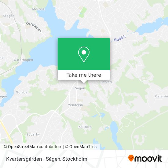 Kvartersgården - Sågen map