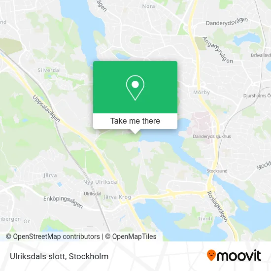 Ulriksdals slott map