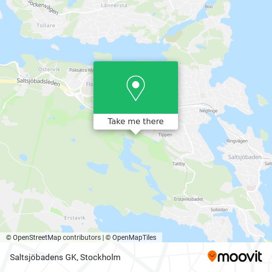 Saltsjöbadens GK map