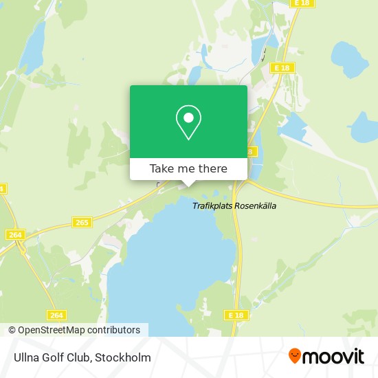 Ullna Golf Club map