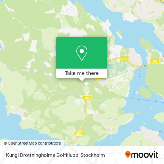 Kungl Drottningholms Golfklubb map