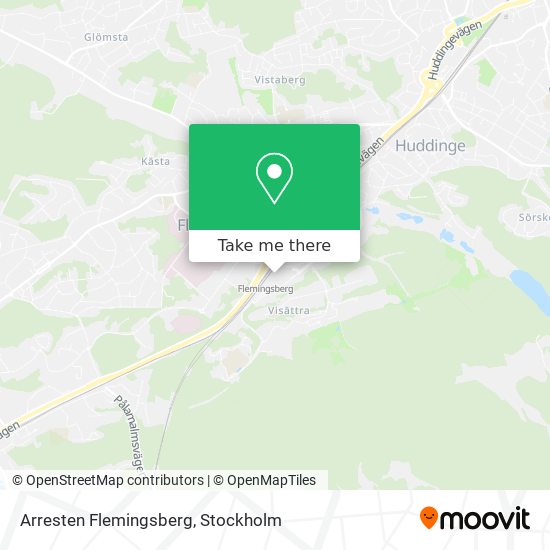 Arresten Flemingsberg map