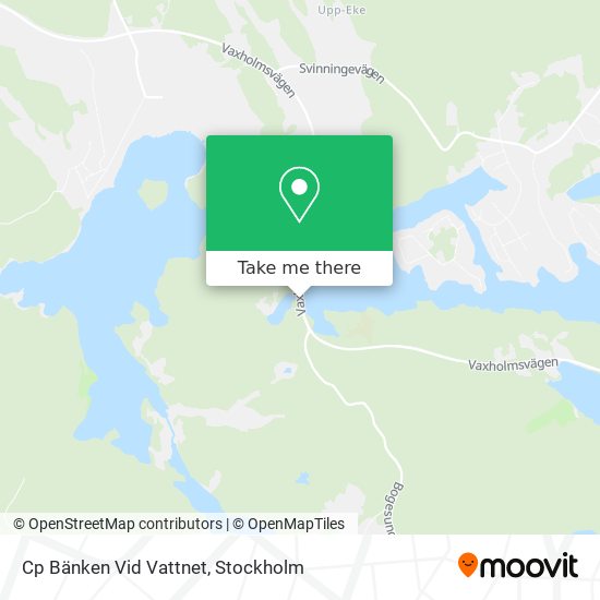 Cp Bänken Vid Vattnet map