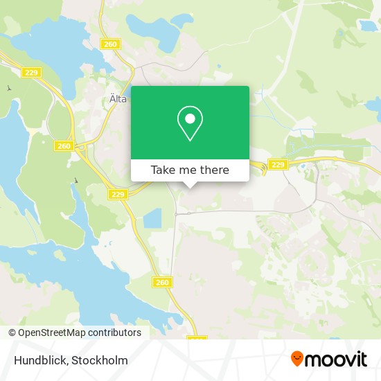 Hundblick map