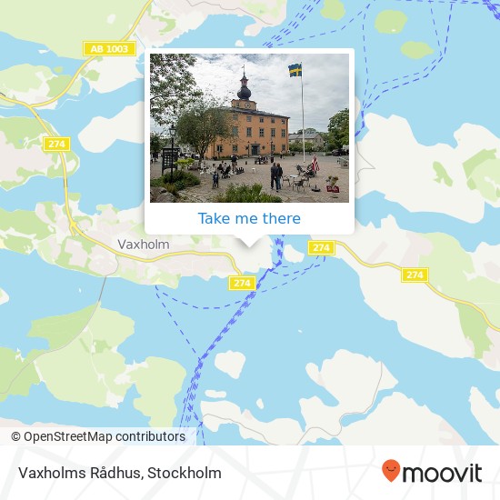 Vaxholms Rådhus map