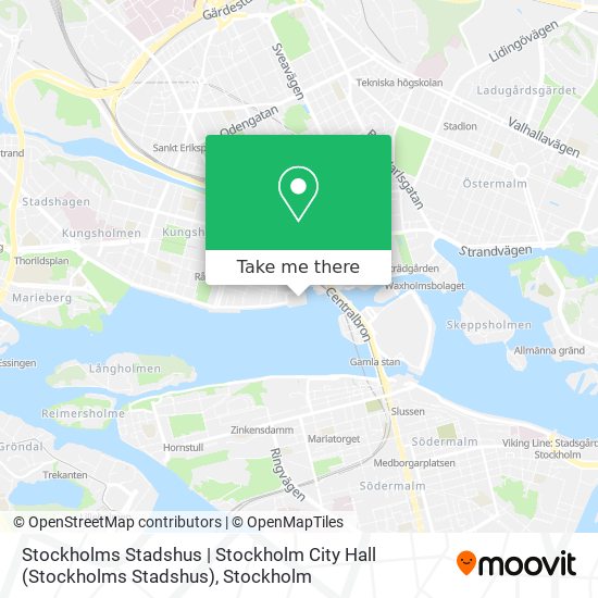 Stockholms Stadshus | Stockholm City Hall map