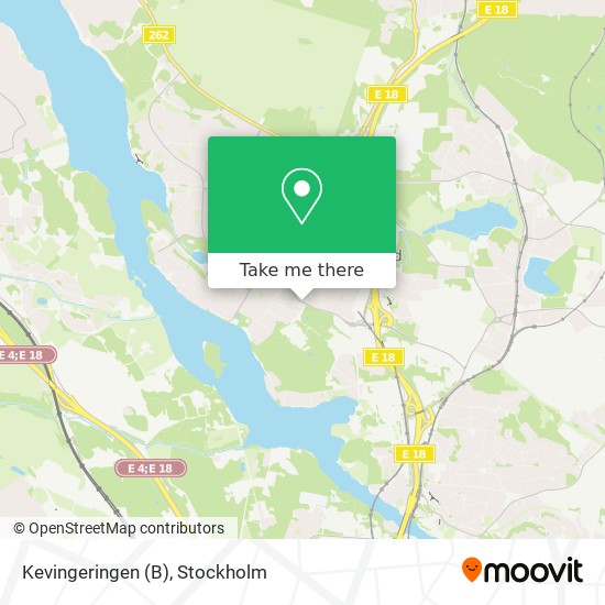 Kevingeringen (B) map