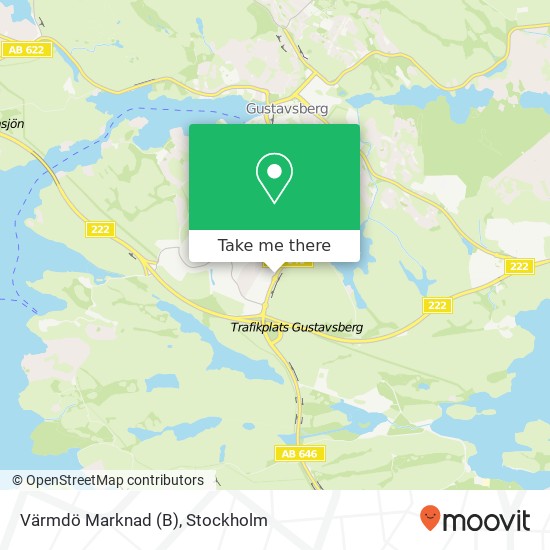 Värmdö Marknad (B) map