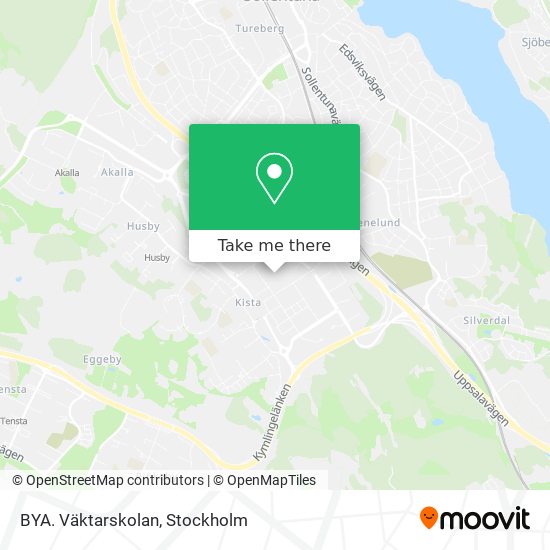 BYA. Väktarskolan map