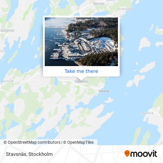 Stavsnäs map