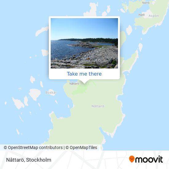 Nåttarö map