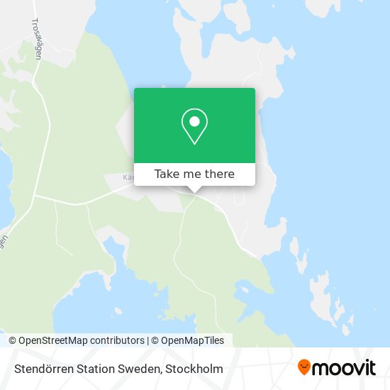 Stendörren Station Sweden map