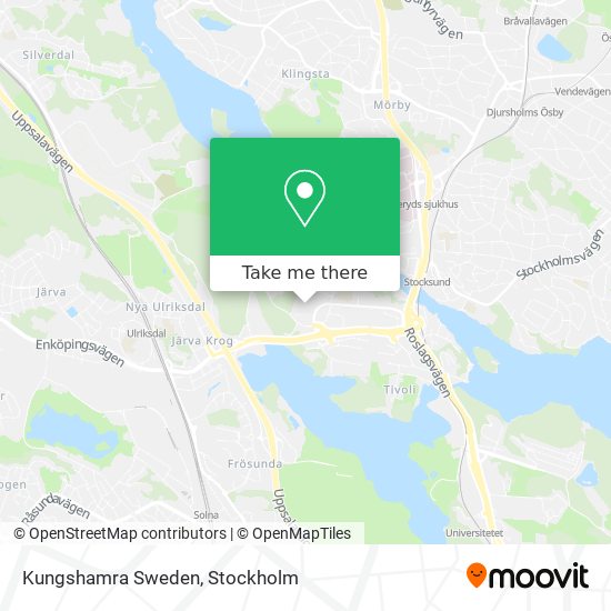 Kungshamra Sweden map
