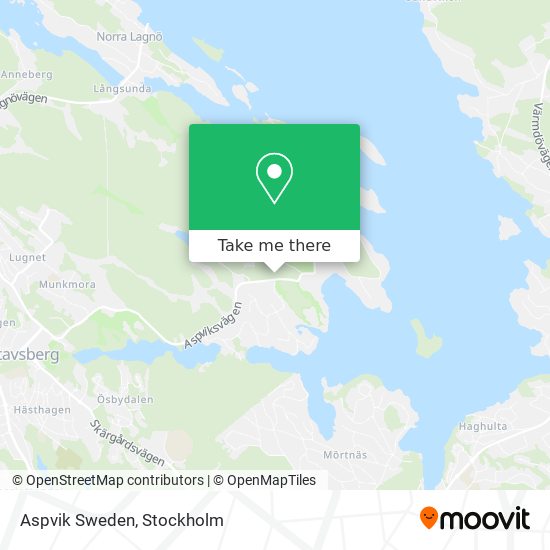 Aspvik Sweden map