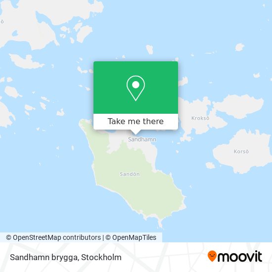 Sandhamn brygga map