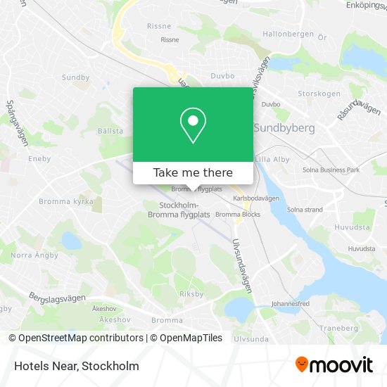 Hotels Near map