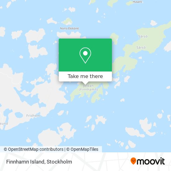 Finnhamn Island map