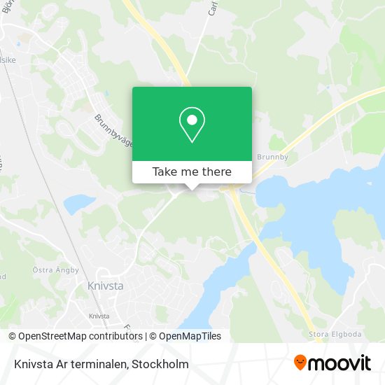 Knivsta Ar terminalen map