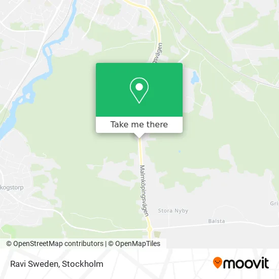 Ravi Sweden map
