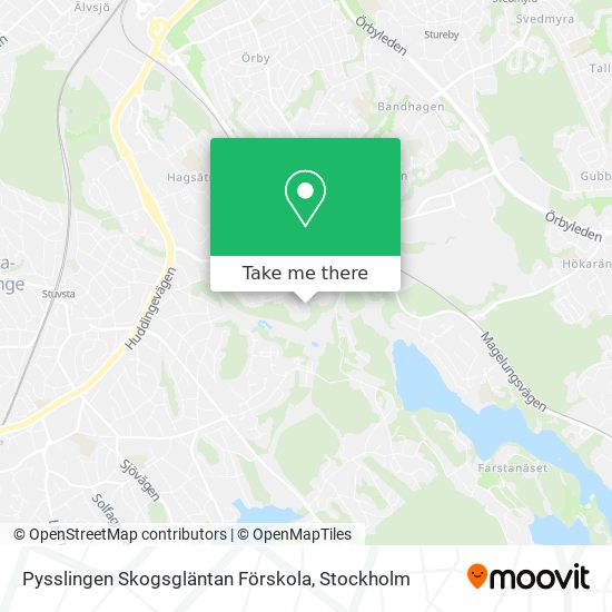 Pysslingen Skogsgläntan Förskola map