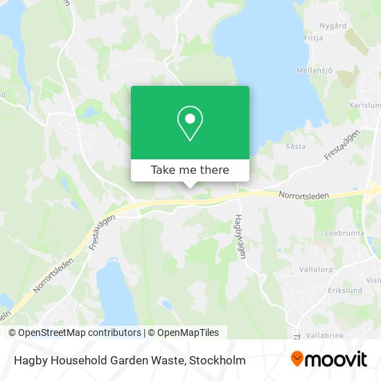 Hagby Household Garden Waste map