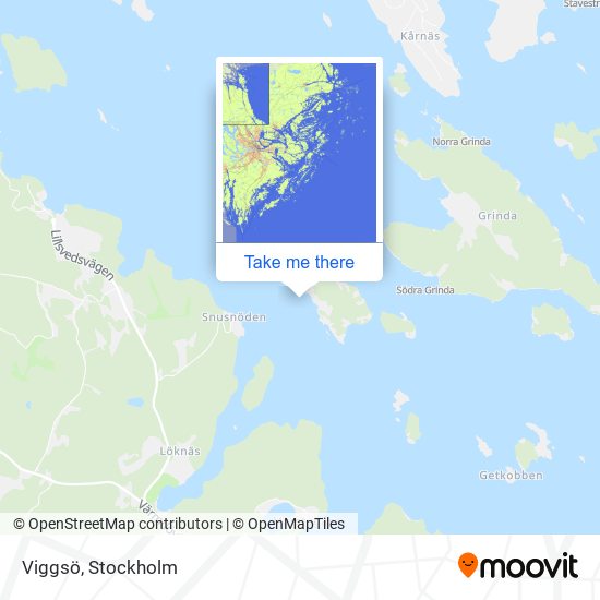 Viggsö map