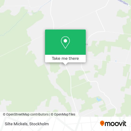 Silte Mickels map