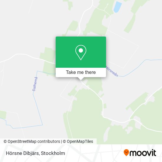 Hörsne Dibjärs map