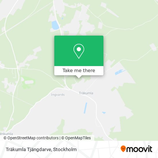 Träkumla Tjängdarve map