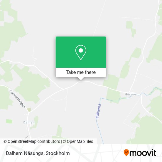 Dalhem Näsungs map