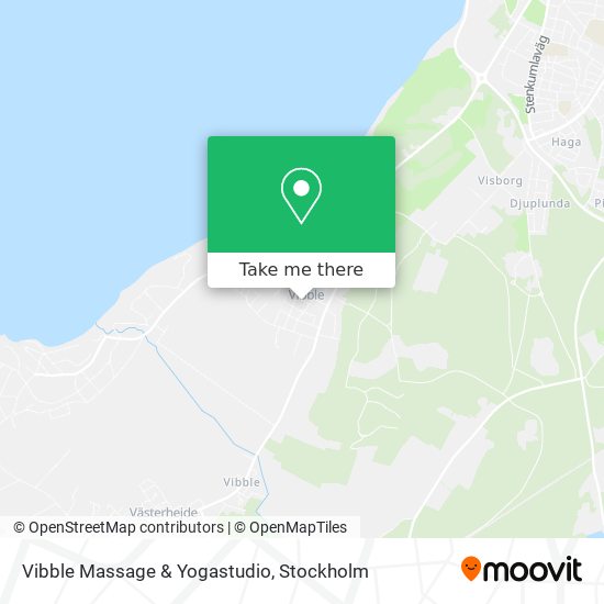 Vibble Massage & Yogastudio map