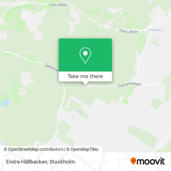 Endre Hällbacken map