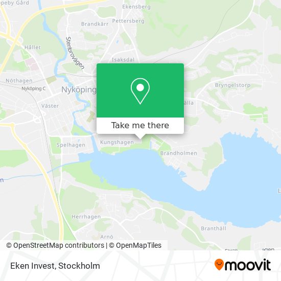 Eken Invest map