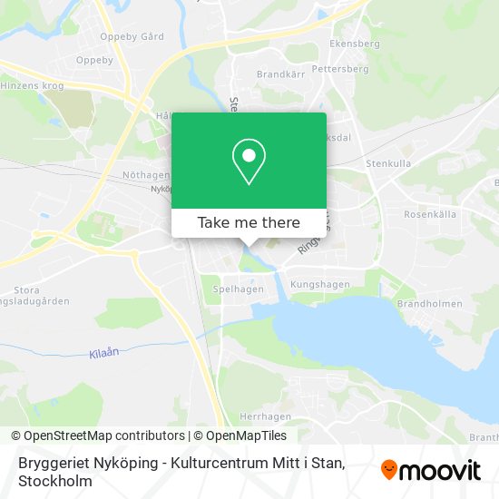 Bryggeriet Nyköping - Kulturcentrum Mitt i Stan map