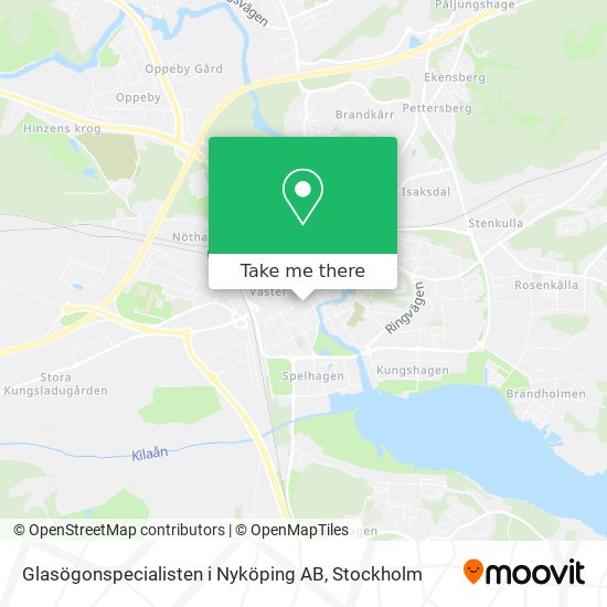 Glasögonspecialisten i Nyköping AB map