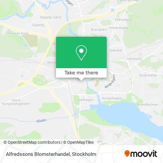 Alfredssons Blomsterhandel map