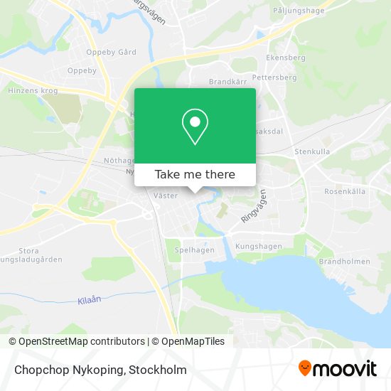 Chopchop Nykoping map